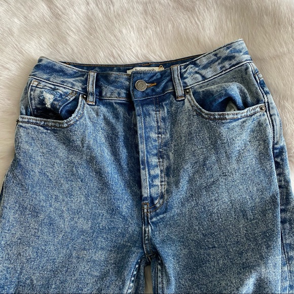 House of Cb BLUE VINTAGE FIT ANTIQUE WASH JEANS - Picture 9 of 10